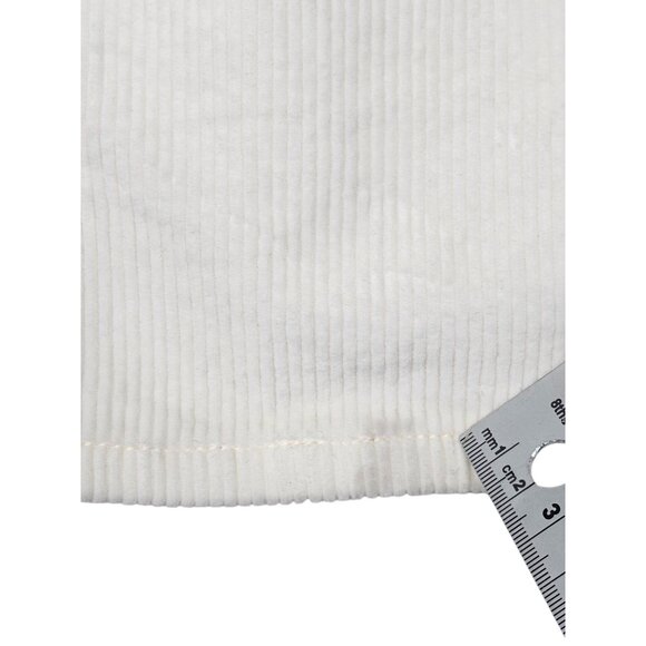 Ética Cream Corduroy Pants Size 25 Button Fly - Picture 11 of 11